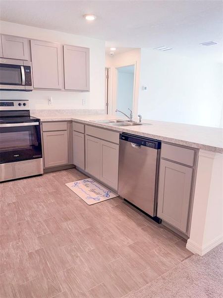 Furnished interior view inside a new home in , Palm Coast (Image 48).