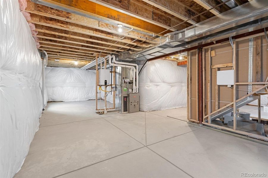 In-progress construction of a new home in The Manors Collection at Golden Overlook, Golden, CO (Image 49).