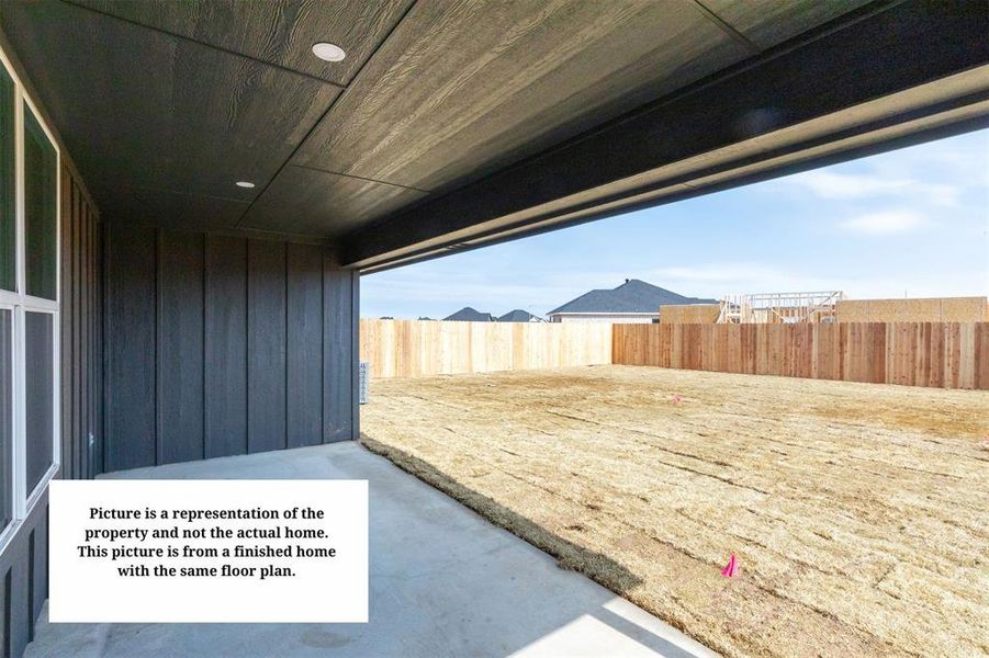 Exterior details and patio area of a home in , Abilene (Image 14).