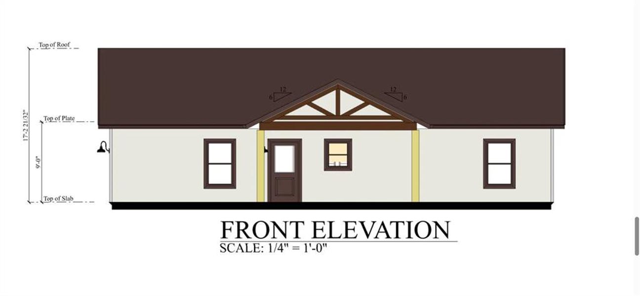 Front exterior of a new home in , Tioga, TX, highlighting curb appeal (Image 7).