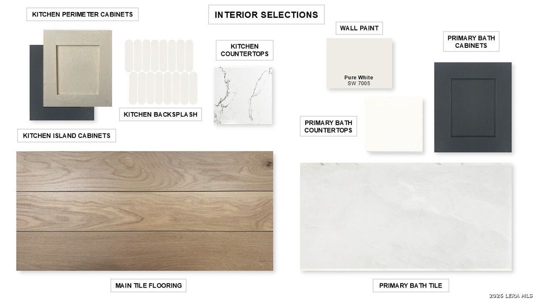 Sample of building materials used in homes in Esperanza, Boerne (Image 29).