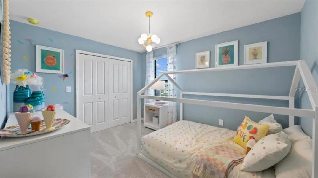 Furnished interior view inside a new home in , Venice (Image 41).