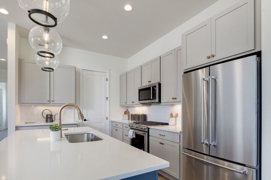 Furnished interior view inside a new home in Westerly, Erie (Image 25).