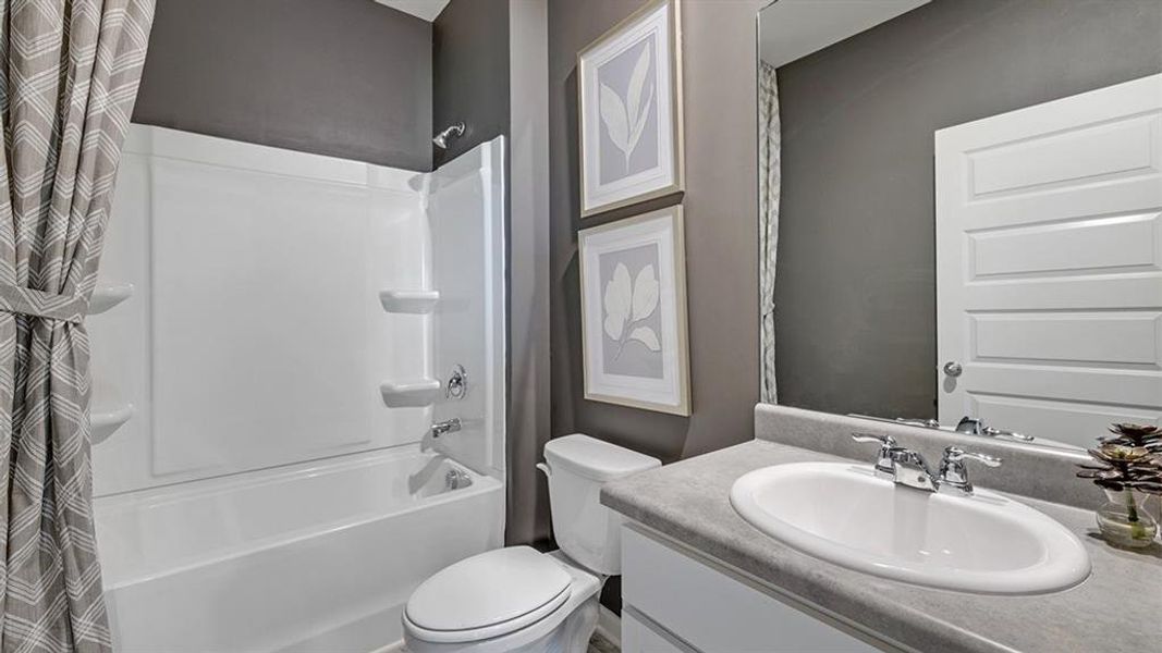 Furnished interior view inside a new home in Shoal Creek, Hampton (Image 25).