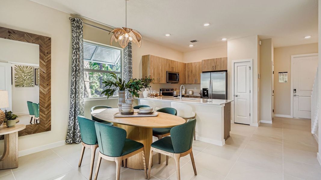 Representative furnished interior of a home built from the Bondi by D.R. Horton in Lakeside Landing, Royal Palm Beach (Image 14).