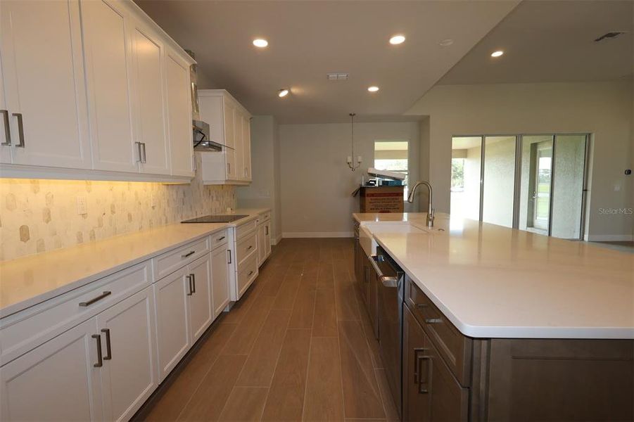 Furnished interior view inside a new home in Solace at Corner Lake, Orlando (Image 11).