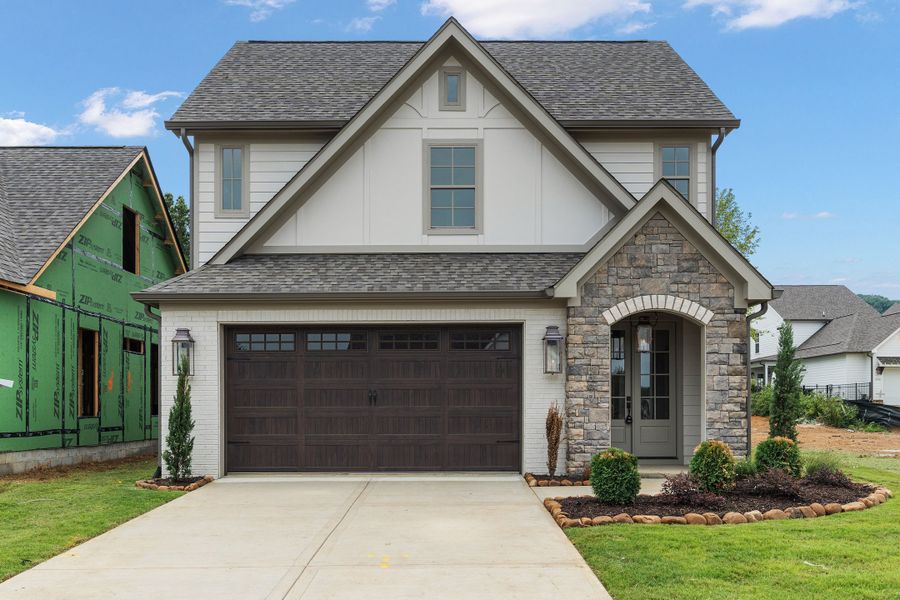 Representative exterior photo of a completed home built from the The Everwood by Greentech Homes LLC in Heritage Walk, Chattanooga, TN (Image 20). Representative exterior photo of a completed home built from the The Everwood by Greentech Homes LLC in Heritage Walk, Chattanooga, TN (Image 20).