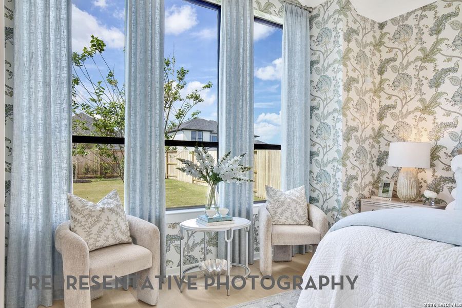 Furnished interior view inside a new home in The Ranches at Creekside, Boerne (Image 25).