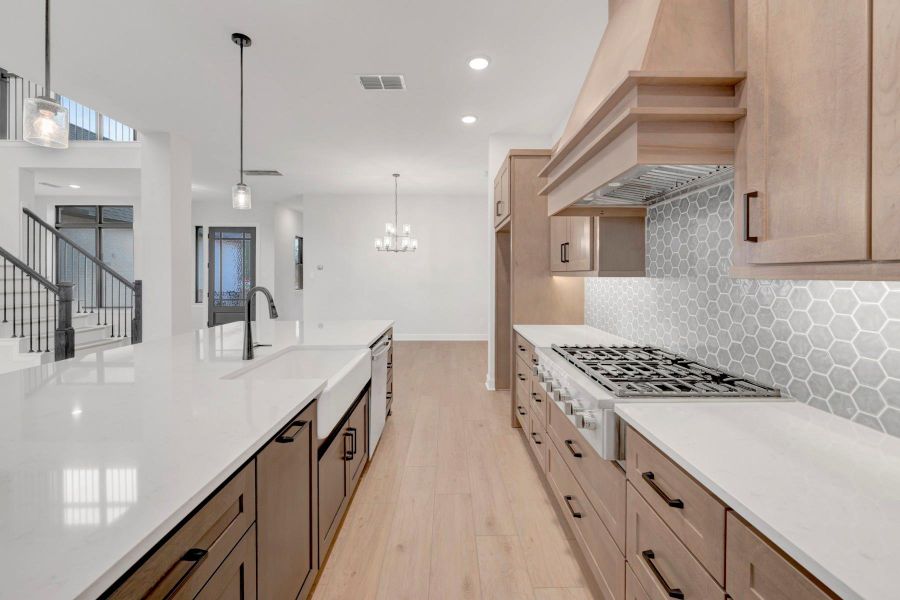 Furnished interior view inside a new home in ARTAVIA 65' Homesites, Conroe (Image 16).