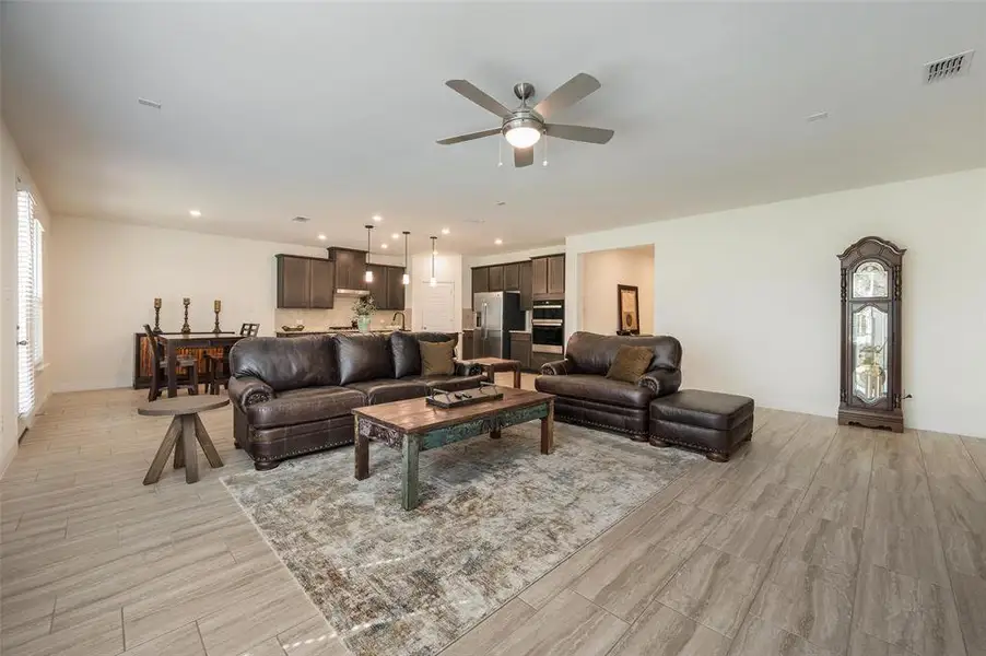 Furnished interior view inside a new home in , Justin (Image 11). Furnished interior view inside a new home in , Justin (Image 11).
