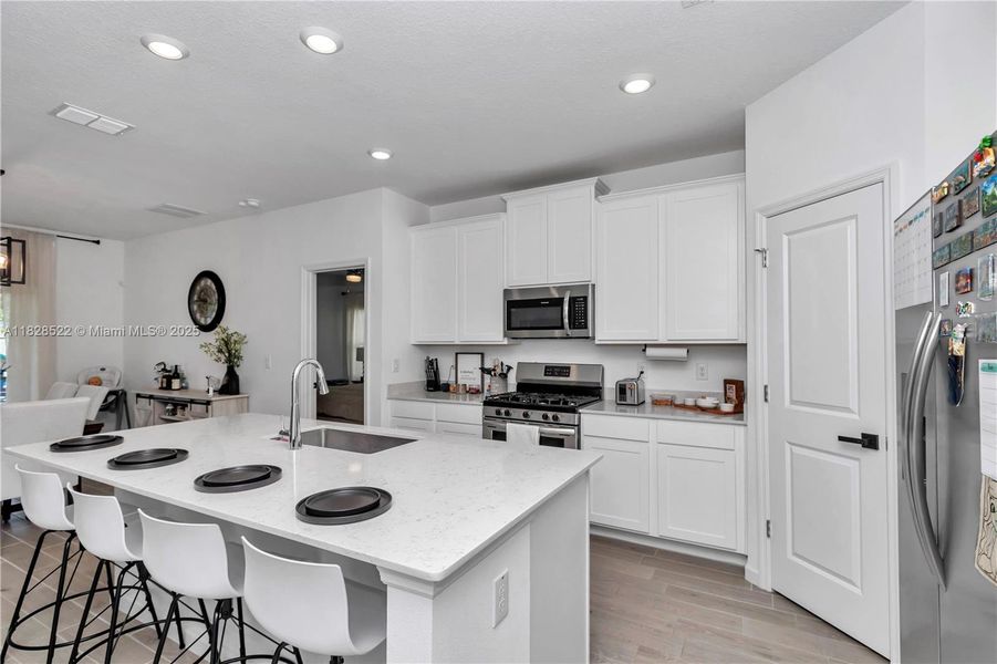 Furnished interior view inside a new home in Country Lane Estates, Williston (Image 10). Furnished interior view inside a new home in Country Lane Estates, Williston (Image 10).