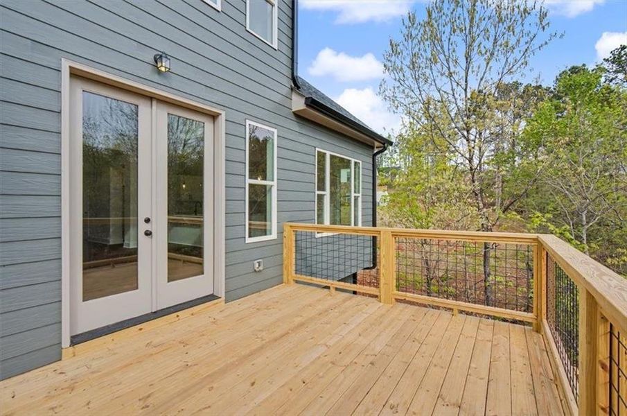 Exterior details and patio area of a home in , Cartersville (Image 22).