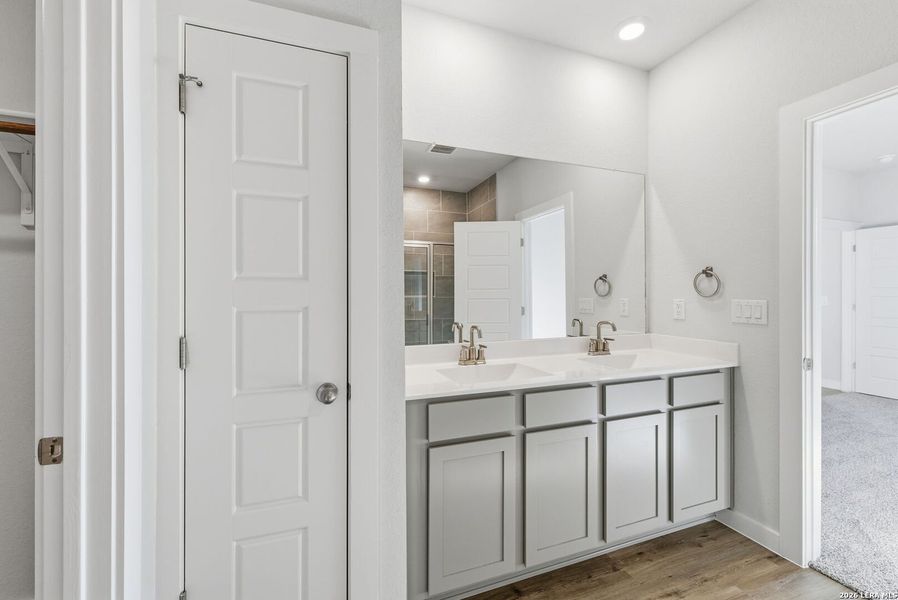 Furnished interior view inside a new home in , New Braunfels (Image 4).