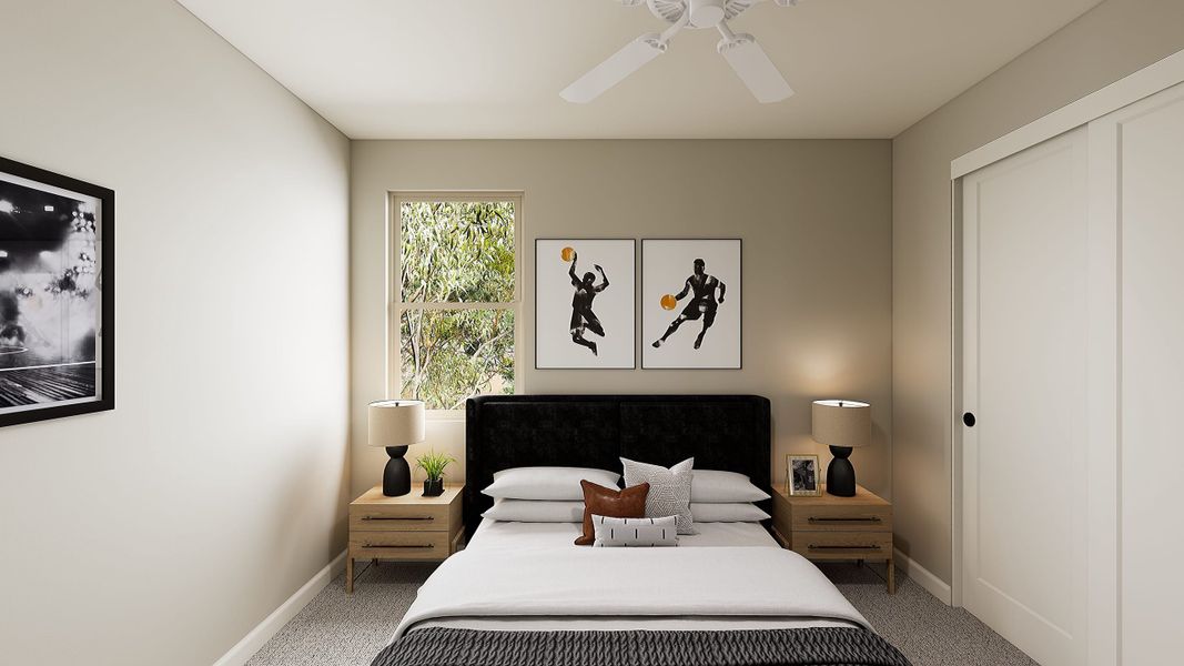 Representative furnished interior of a home built from the Laguna Plan 3513 by Tri Pointe Homes in Terraza, San Tan Valley (Image 13).