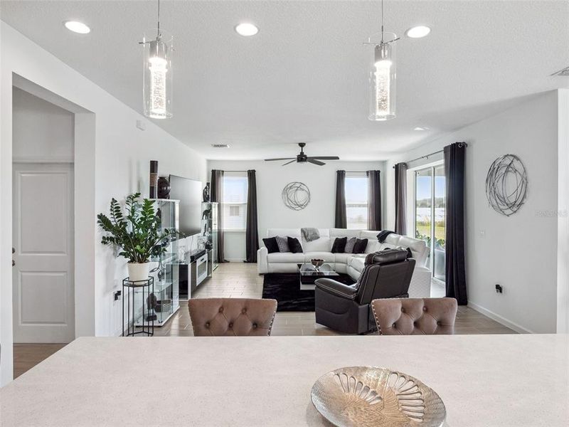 Furnished interior view inside a new home in Talichet, Howey-in-the-Hills (Image 16). Furnished interior view inside a new home in Talichet, Howey-in-the-Hills (Image 16).