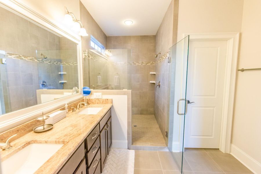 Representative furnished interior of a home built from the Claremont by Bill Clark Homes in The Sanctuary at Sunset Beach, Sunset Beach (Image 62). Representative furnished interior of a home built from the Claremont by Bill Clark Homes in The Sanctuary at Sunset Beach, Sunset Beach (Image 62).