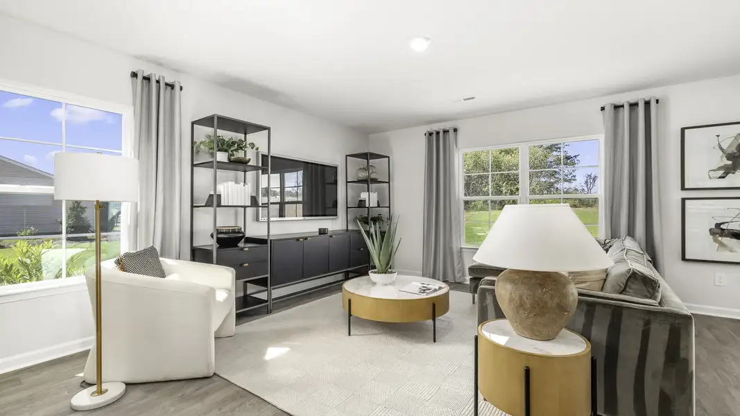 Furnished interior view inside a new home in Willow Mill, Thomasville (Image 3).