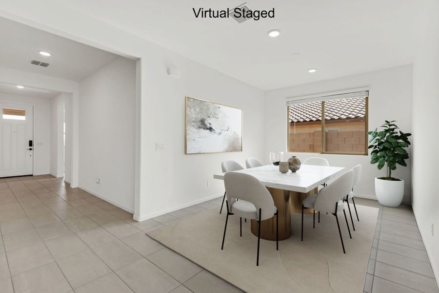 Furnished interior view inside a new home in Montelena, Marana (Image 3).