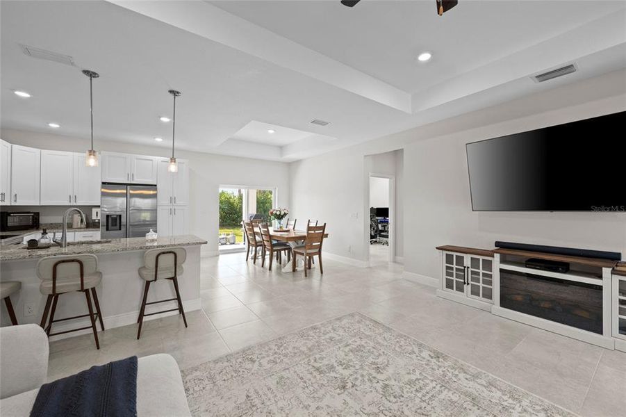 Furnished interior view inside a new home in , North Port (Image 13).