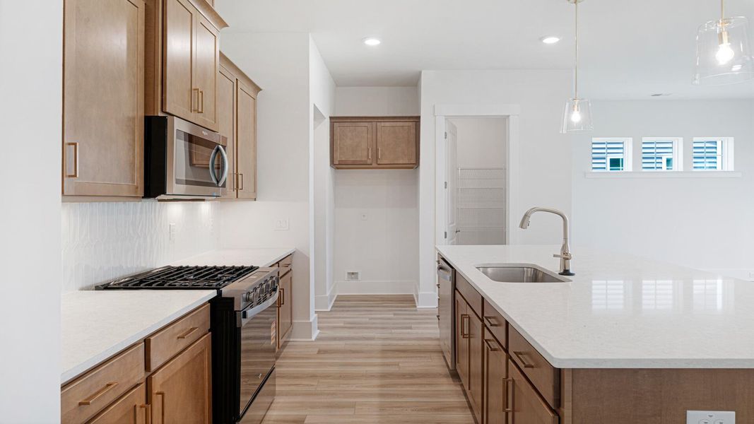 Furnished interior view inside a new home in , Summerville (Image 8).