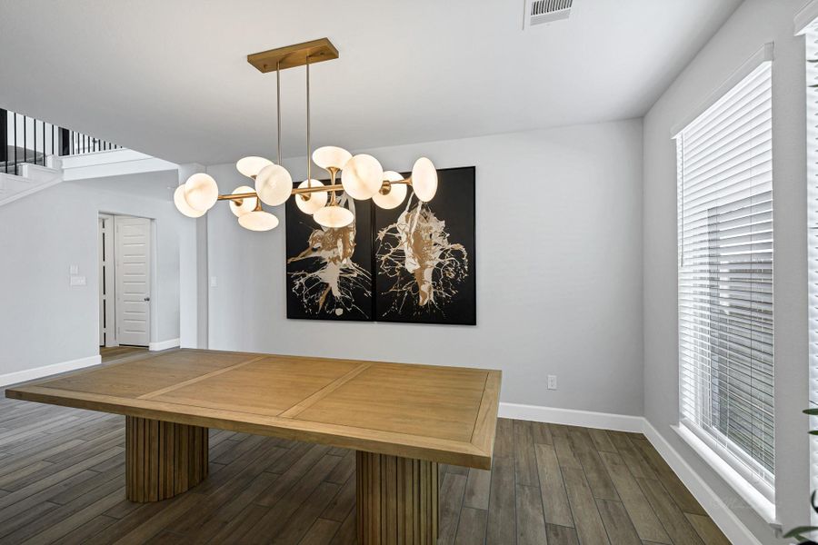 Furnished interior view inside a new home in Cross Creek West 55', Fulshear (Image 12). Furnished interior view inside a new home in Cross Creek West 55', Fulshear (Image 12).