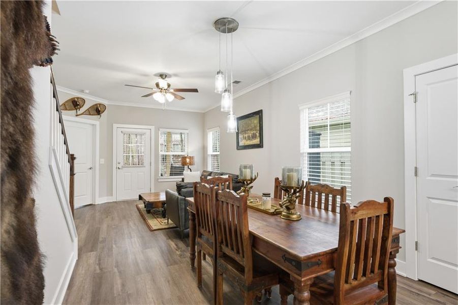 Furnished interior view inside a new home in , Waleska (Image 13). Furnished interior view inside a new home in , Waleska (Image 13).