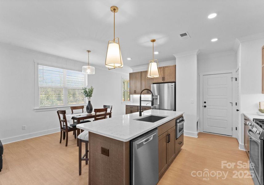 Photo is of model home in community, finishes may vary