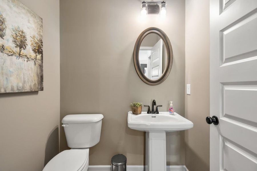 Furnished interior view inside a new home in The Stiles, Cartersville (Image 16).