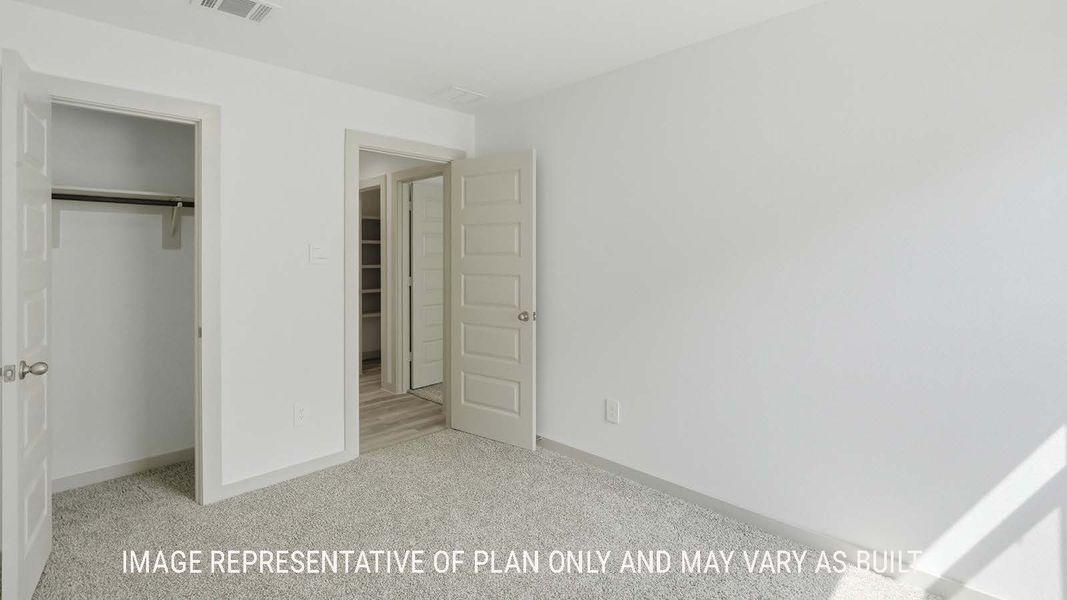 Representative unfurnished interior of a home built from the Elgin by D.R. Horton in Reserve at Mallard Lakes, Orange (Image 19).