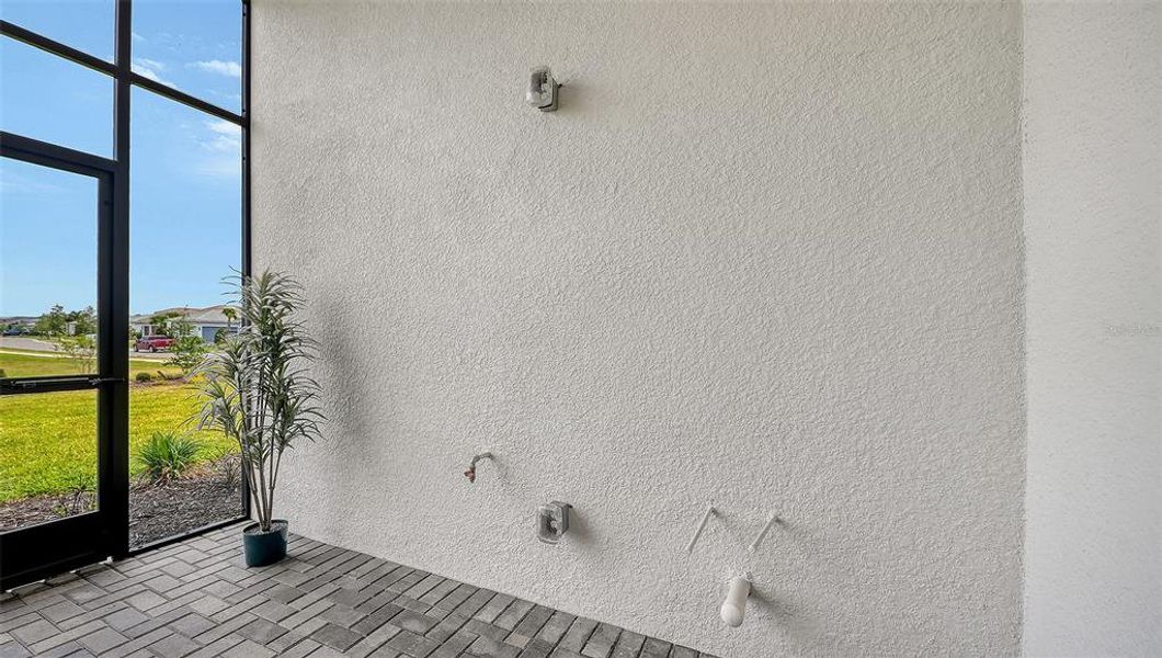 Exterior details and patio area of a home in , Sarasota (Image 30).