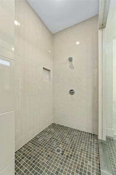 Oversized walk in shower