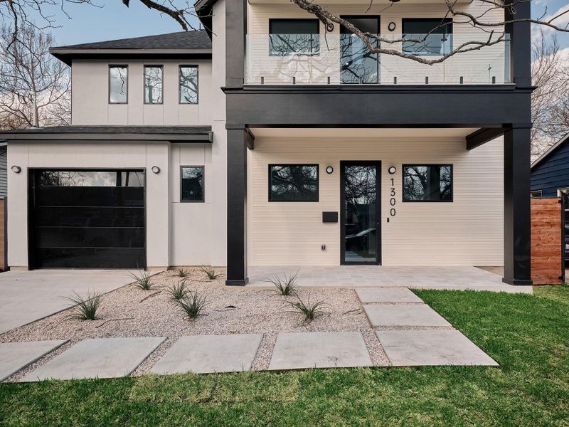 Exterior details and patio area of a home in , Austin (Image 35).