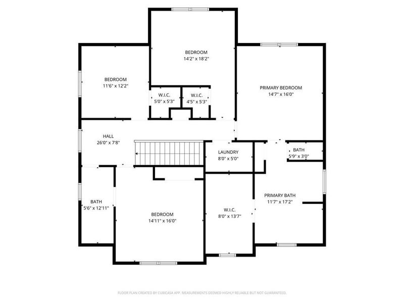 2D floor plan layout of this home in , Woodstock, GA (Image 32).