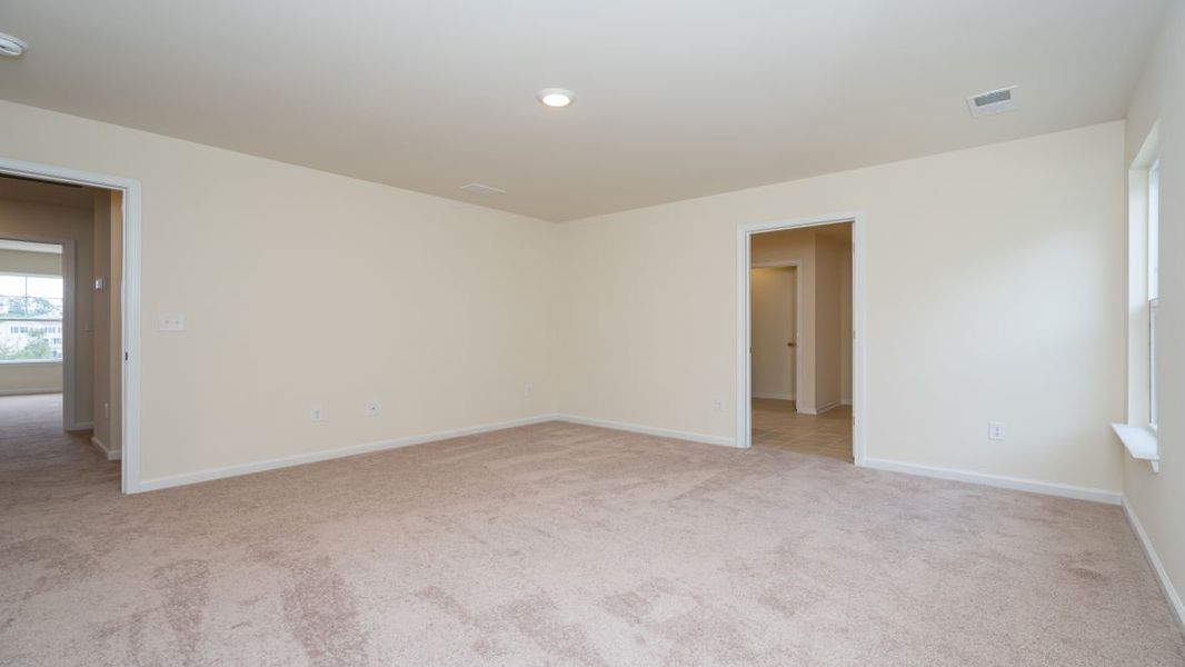 Representative unfurnished interior of a home built from the Arden by D.R. Horton in Halls Landing, Bolivia (Image 28). Representative unfurnished interior of a home built from the Arden by D.R. Horton in Halls Landing, Bolivia (Image 28).