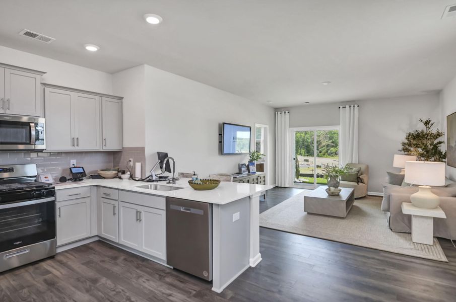 Furnished interior view inside a new home in Mulberry Landing, Orangeburg (Image 13).