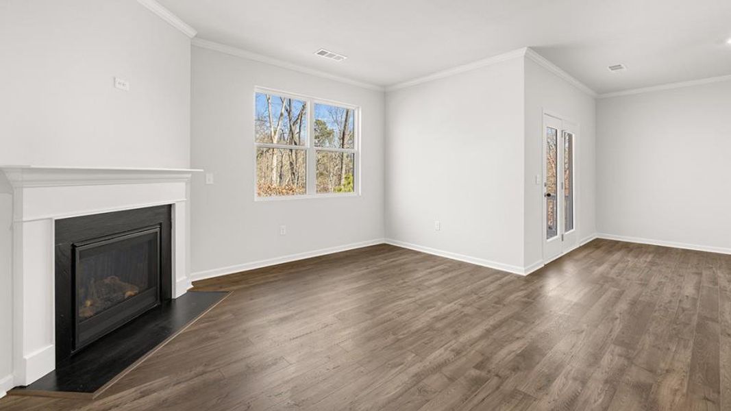 Spacious, unfurnished interior of a new home in Northberry, Rome (Image 29). Spacious, unfurnished interior of a new home in Northberry, Rome (Image 29).