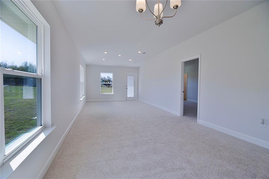 Spacious, unfurnished interior of a new home in Rolling Hills, Bell (Image 19). Spacious, unfurnished interior of a new home in Rolling Hills, Bell (Image 19).