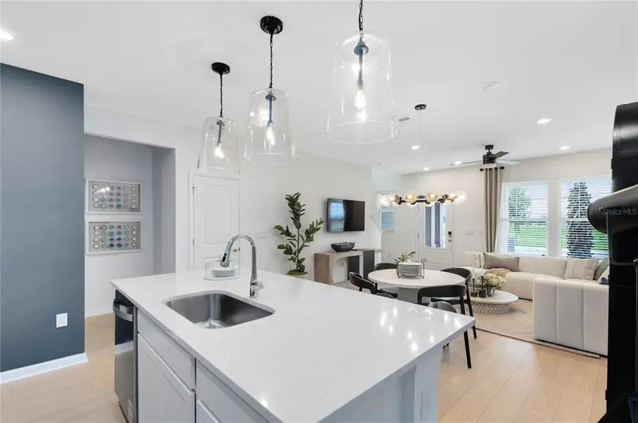 Furnished interior view inside a new home in Tohoqua, Kissimmee (Image 8). Furnished interior view inside a new home in Tohoqua, Kissimmee (Image 8).