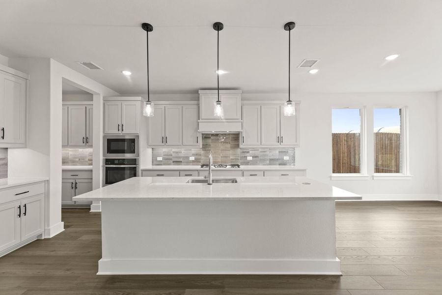 Furnished interior view inside a new home in View at the Reserve, Mansfield (Image 7). Furnished interior view inside a new home in View at the Reserve, Mansfield (Image 7).