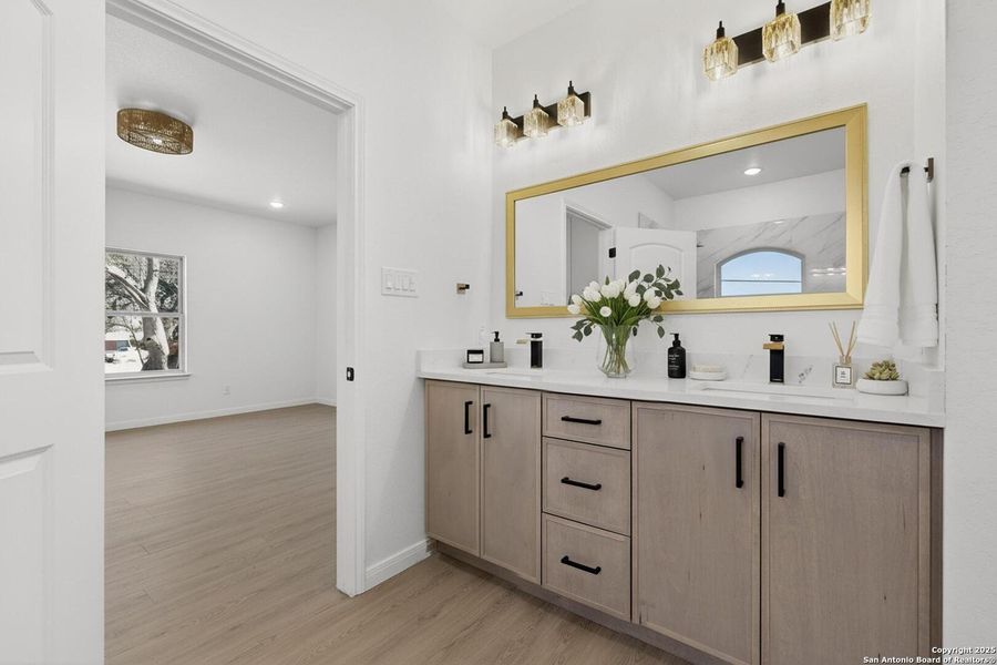 Furnished interior view inside a new home in , Spring Branch (Image 14).