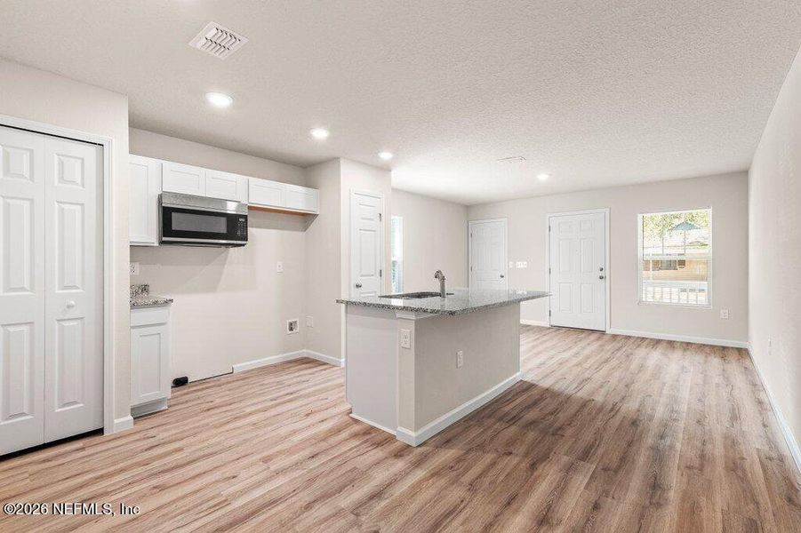 Furnished interior view inside a new home in , Jacksonville (Image 3).