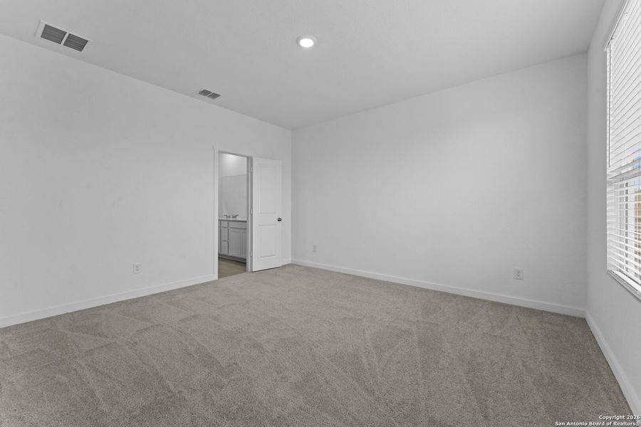 Spacious, unfurnished interior of a new home in Hightop Ridge, Converse (Image 23).