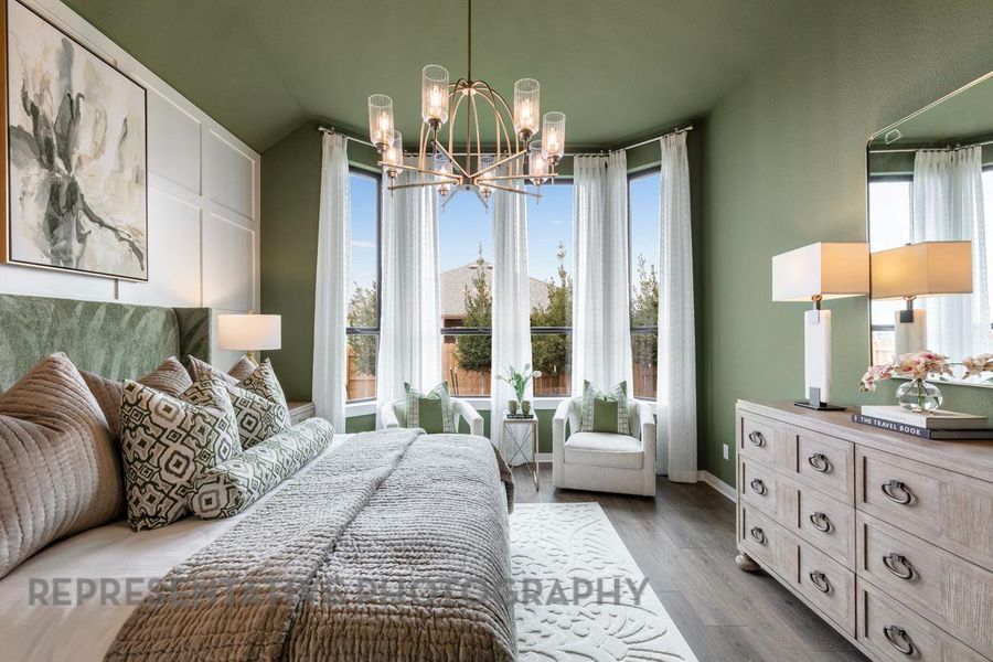 Furnished interior view inside a new home in 6 Creeks at Waterridge: 60ft. lots, Kyle (Image 12).