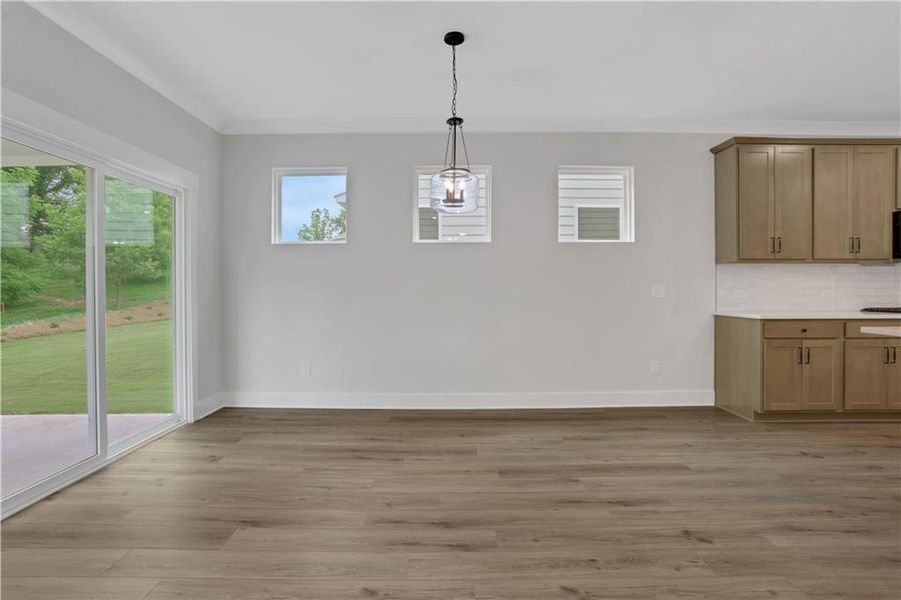 Spacious, unfurnished interior of a new home in Villas at Dawsonville, Dawsonville (Image 37). Spacious, unfurnished interior of a new home in Villas at Dawsonville, Dawsonville (Image 37).