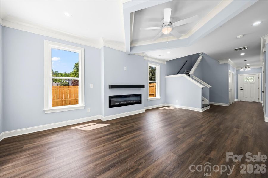 Spacious, unfurnished interior of a new home in , Charlotte (Image 21).