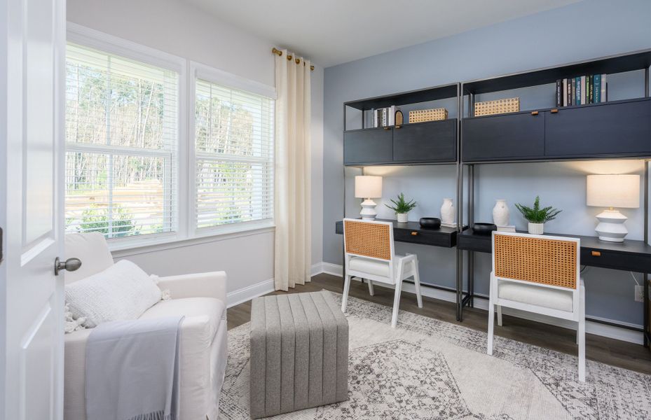 Furnished interior view inside a new home in Waterways, Richmond Hill (Image 7).