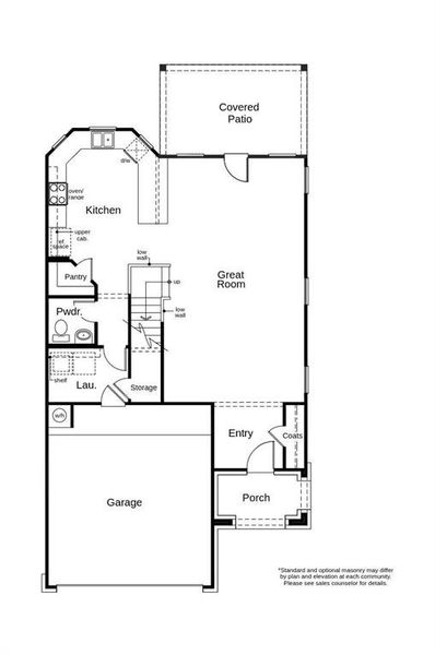 This floor plan features 3 bedrooms, 2 full baths, 1 half bath and over 2,100 square feet of living space.