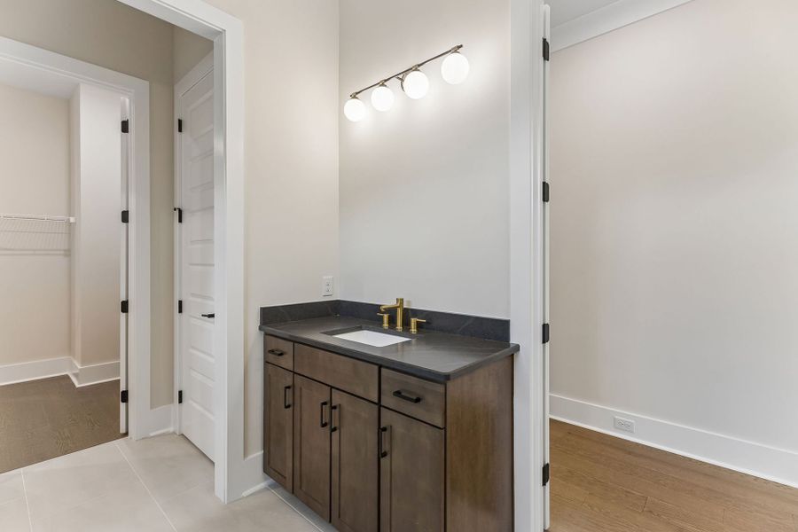 Representative furnished interior of a home built from the Harrington by John Wieland in Willow Ridge, Nolensville (Image 16).