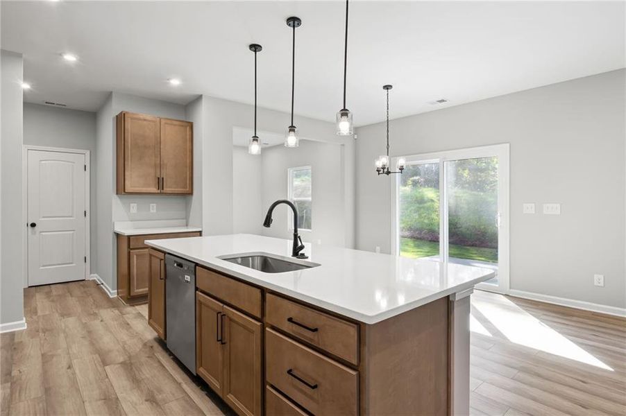 Furnished interior view inside a new home in Sage Woods, Dallas (Image 7).
