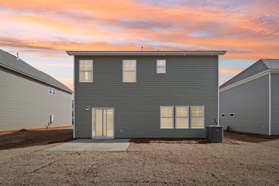Representative exterior photo of a completed home built from the Benton II by Great Southern Homes in Lynbrook, Boiling Springs, SC (Image 24).